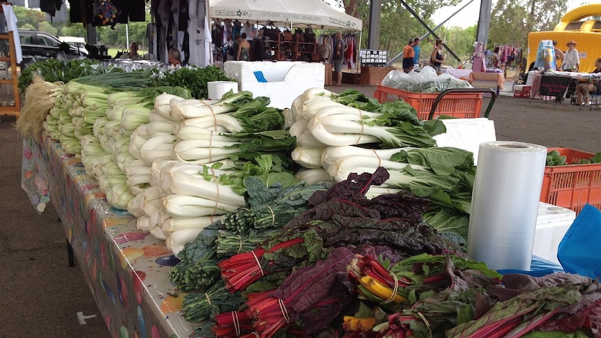 Fresh produce at Coolalinga Markets