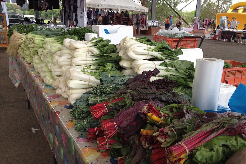 Fresh produce at Coolalinga Markets