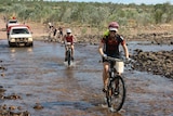 Riders take part in the Gibb River Ride