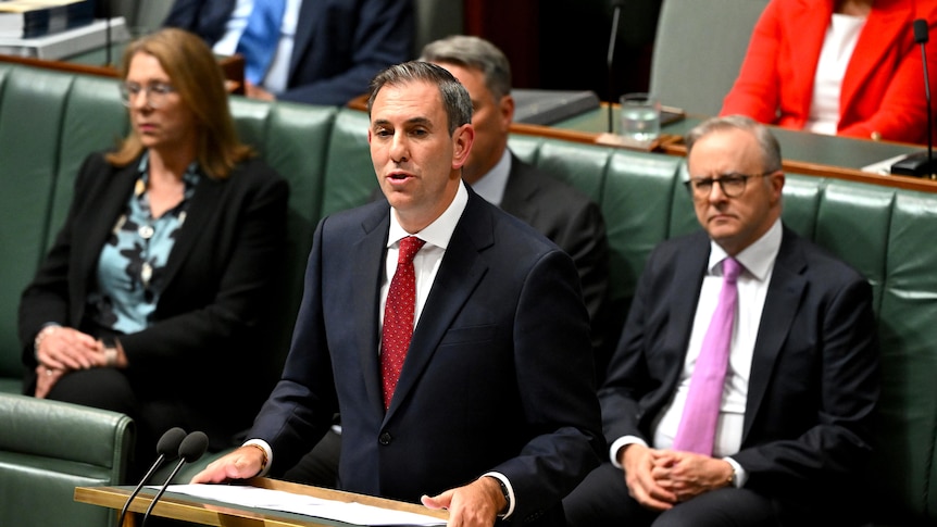 Australian Treasurer Jim Chalmers delivers the 2024/25 Budget.