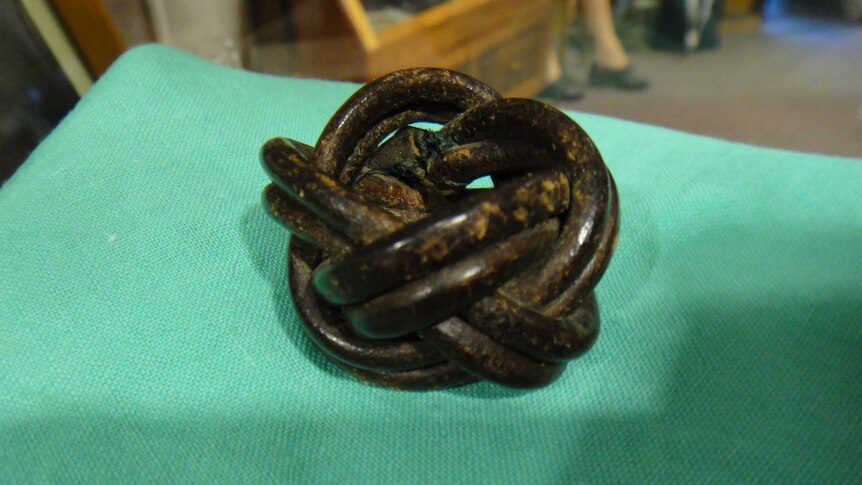 The world's oldest scout woggle