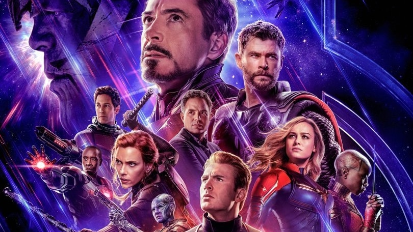Poster for Marvel film Avengers: Endgame.