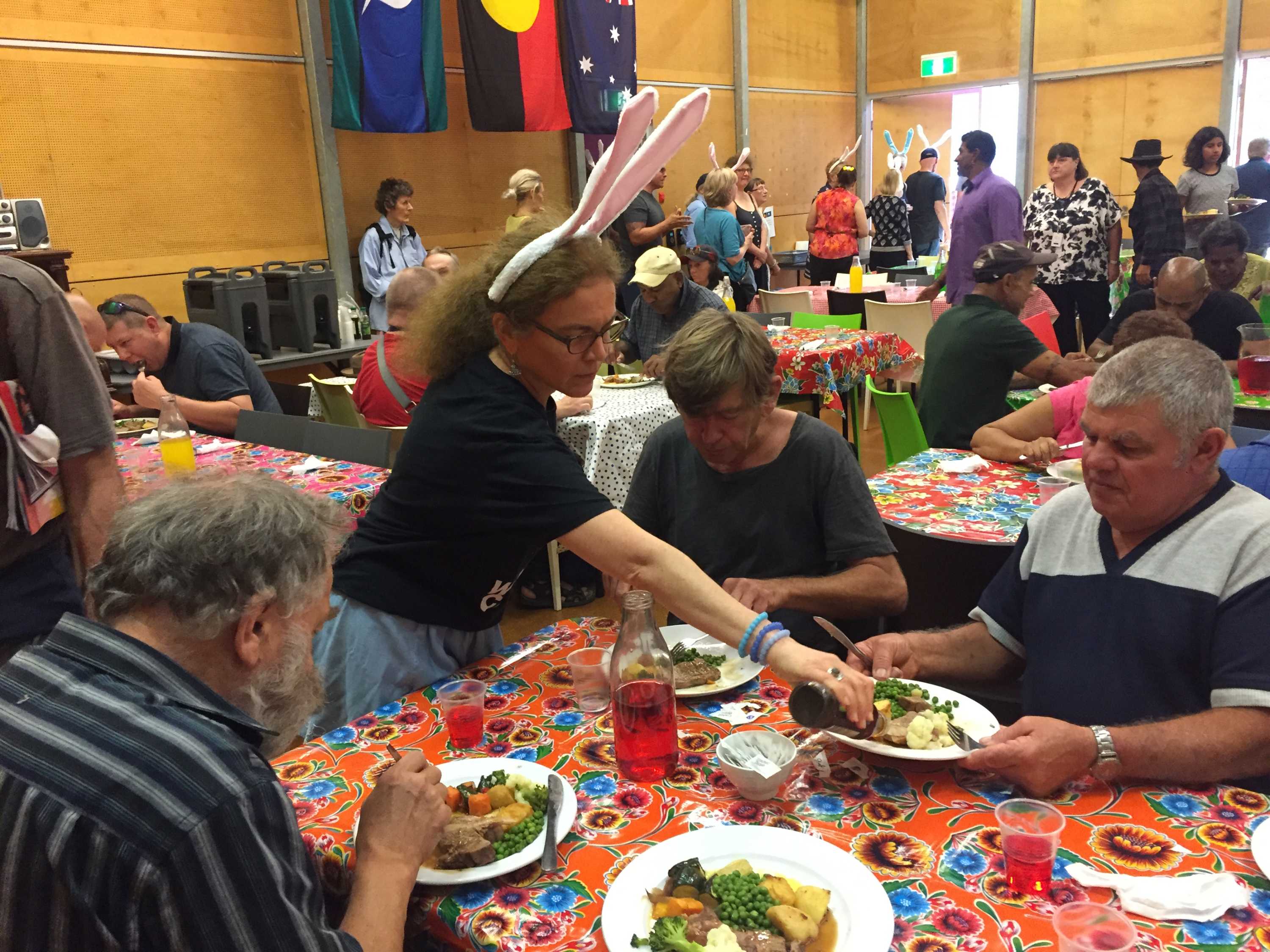 Easter Sunday is celebrated across Sydney with church services, egg