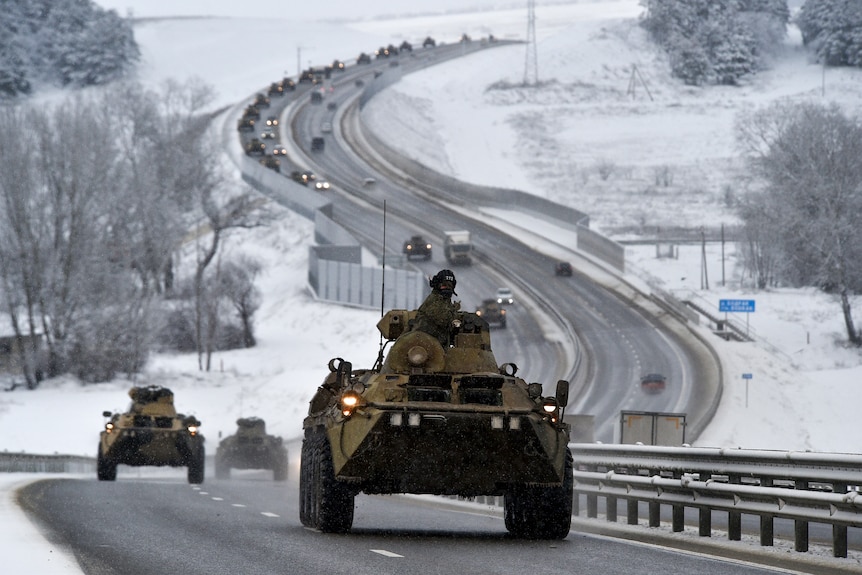 Russia&#39;s menacing forces near Ukraine spark fears of an invasion. How close  is Europe to its first war in decades? - ABC News