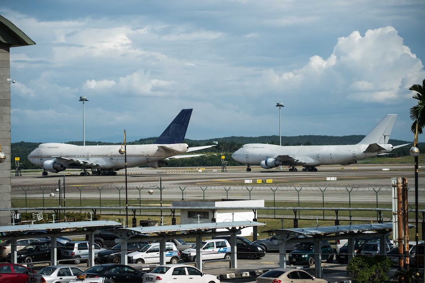 Mystery planes on the tarmac in Malaysia