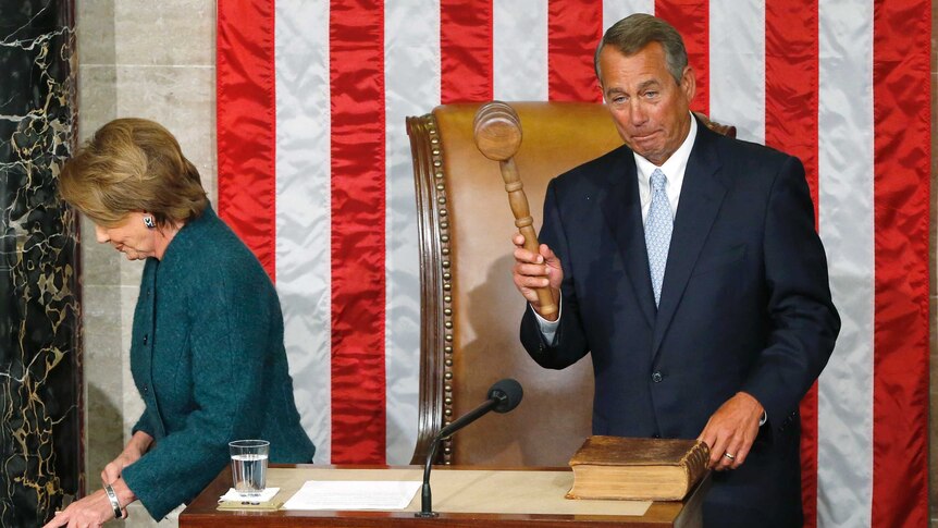 US House speaker John Boehner