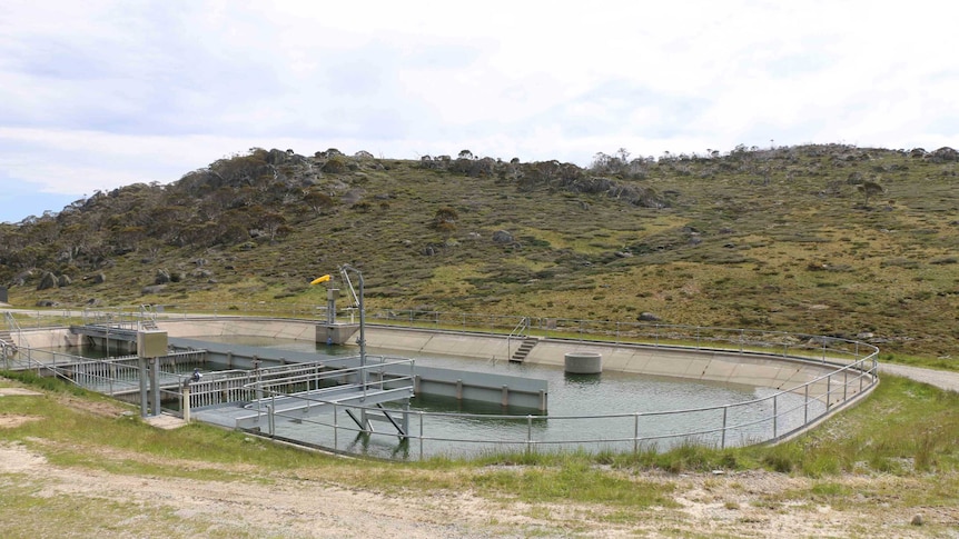 Perisher's sewage treatment plant