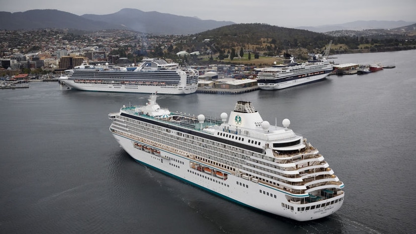 Grand visitors fill the Port of Hobart