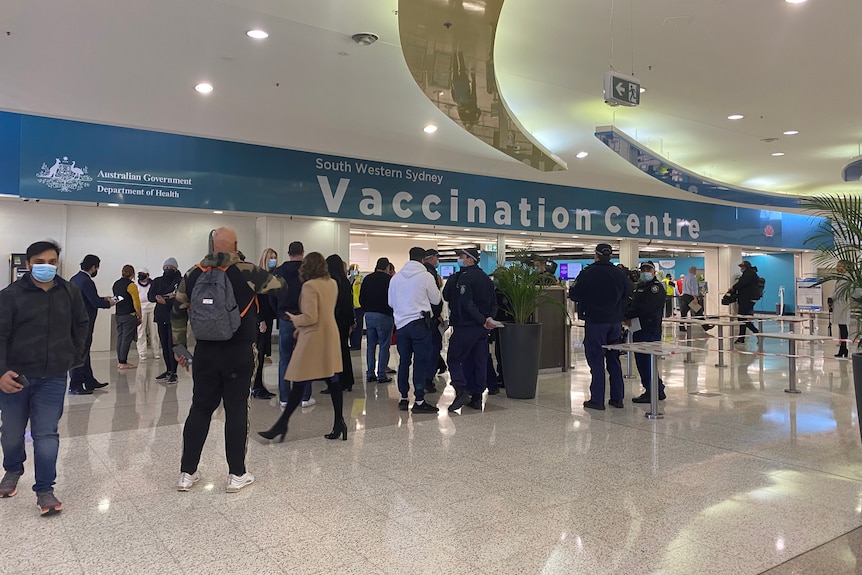 New vaccination hub in south-west Sydney