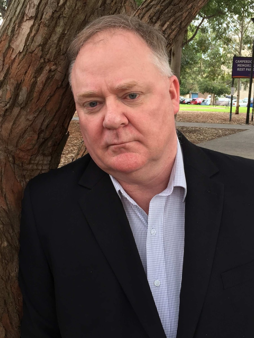 Anglican Church abuse survivor Steve Fisher, pictured in NSW.