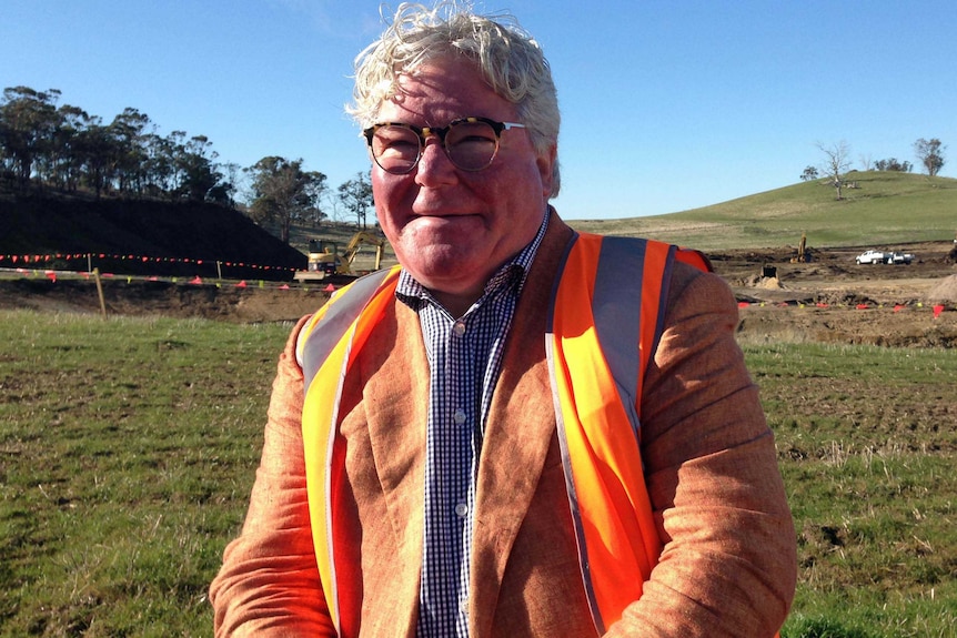 Investment banker David Williams who purchased water rights in Tasmania.