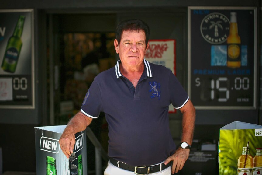 Perth bottle shop owner Charlie Delpietro