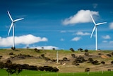 Generating power at Waterloo Wind Farm