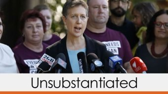 Sally McManus's claim is unsubstantiated