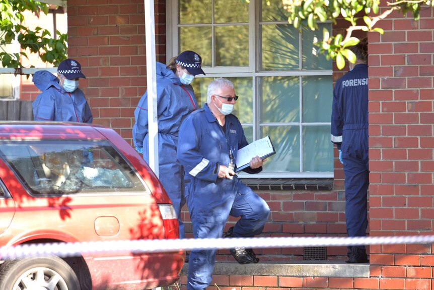 Police at scene of Thomastown shooting