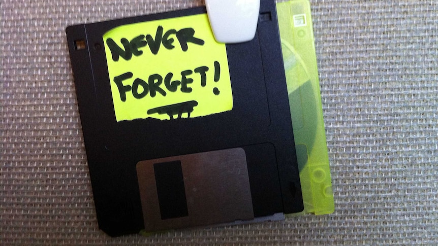 A floppy disc