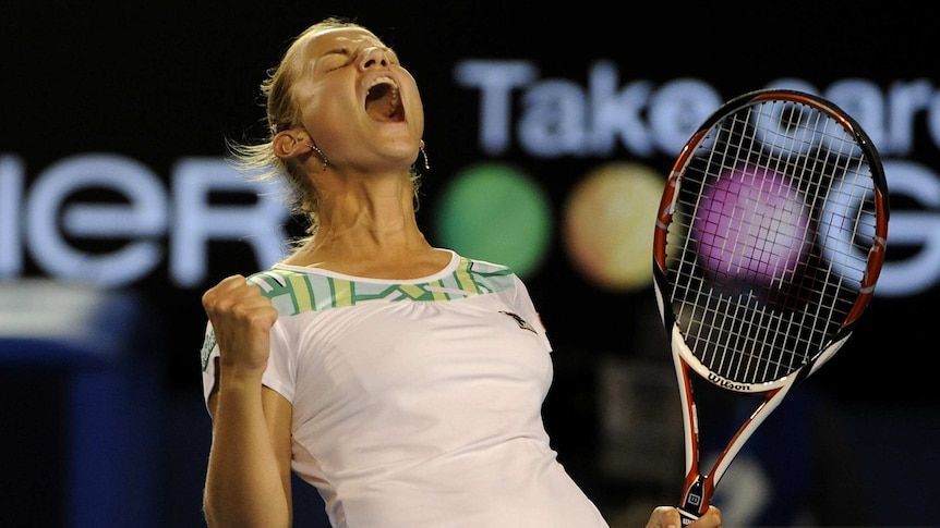 Jelena Dokic at the 2009 Australian Open