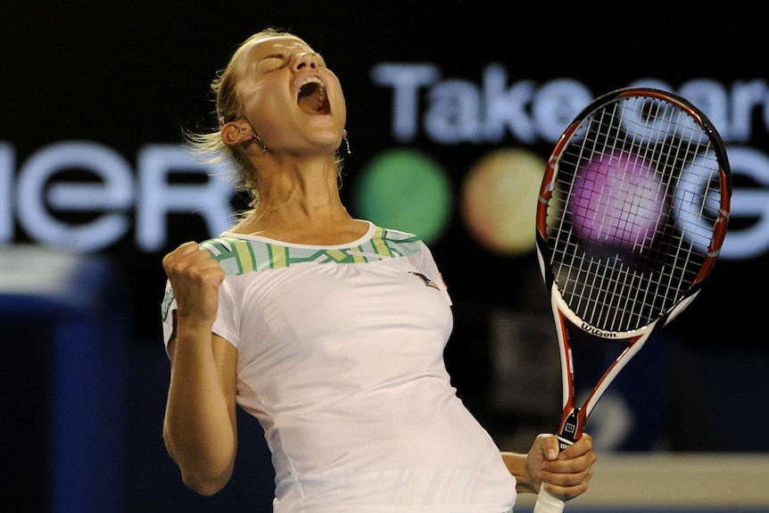 Jelena Dokic at the 2009 Australian Open