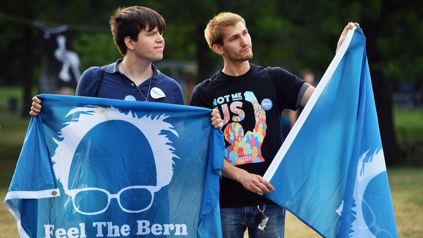 Bernie Sanders rally