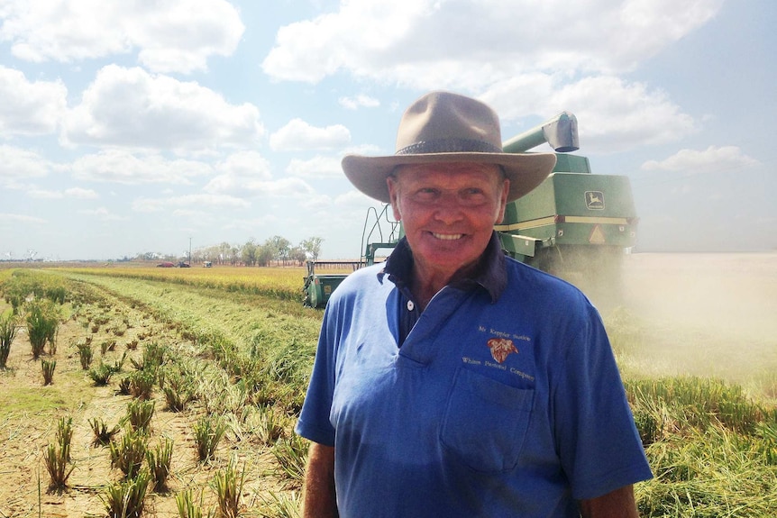 Bruce White, NT rice farmer