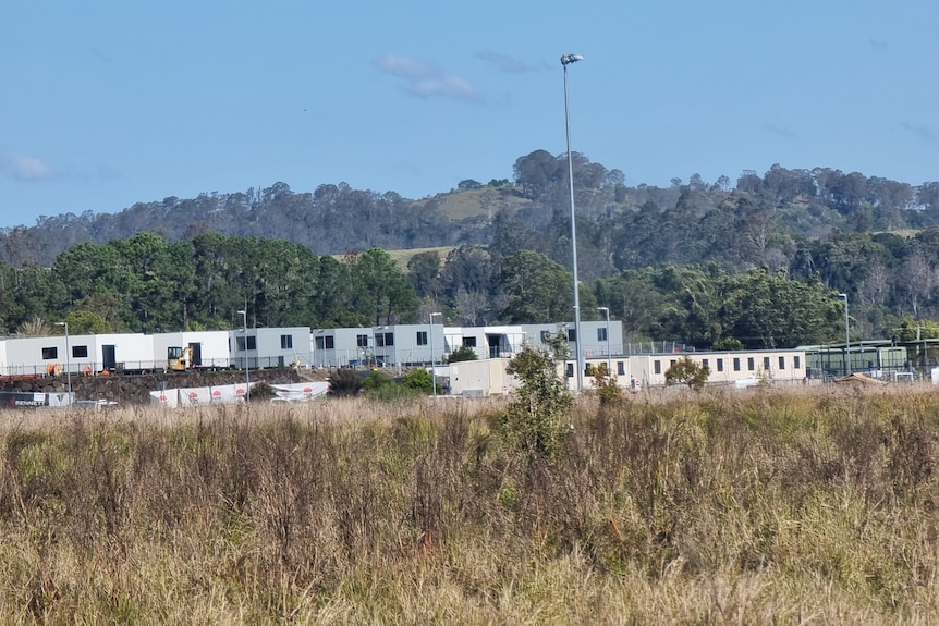 A view of the pod village at East Lismore.