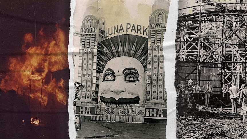 Luna Park Ghost train montage