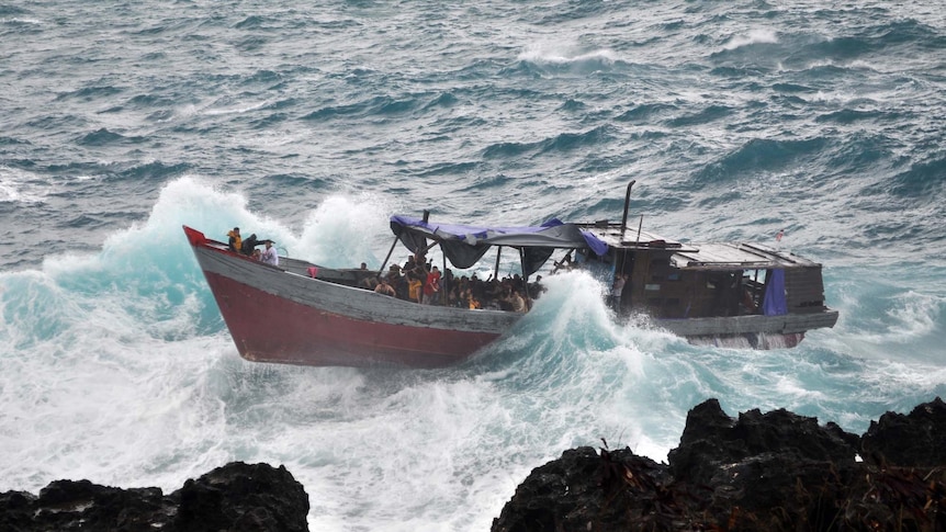 Christmas Island asylum seekers shipwreck