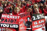Victorian teachers rally in support of pay claim