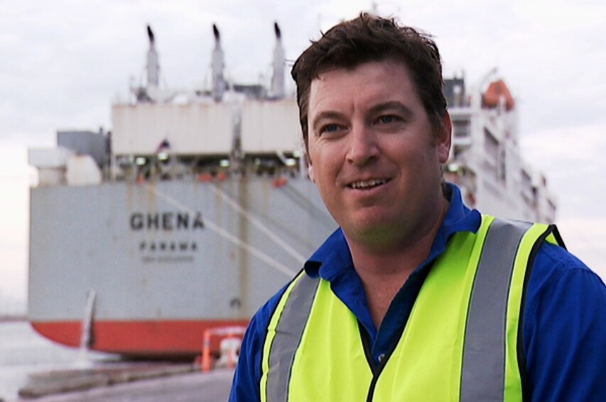 Livestock Shipping Services export manager Paul Keenan.
