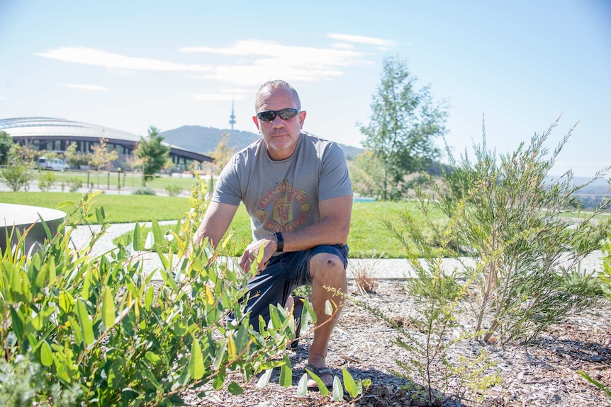 Tyronne Bell at Mununja the Butterfly Garden