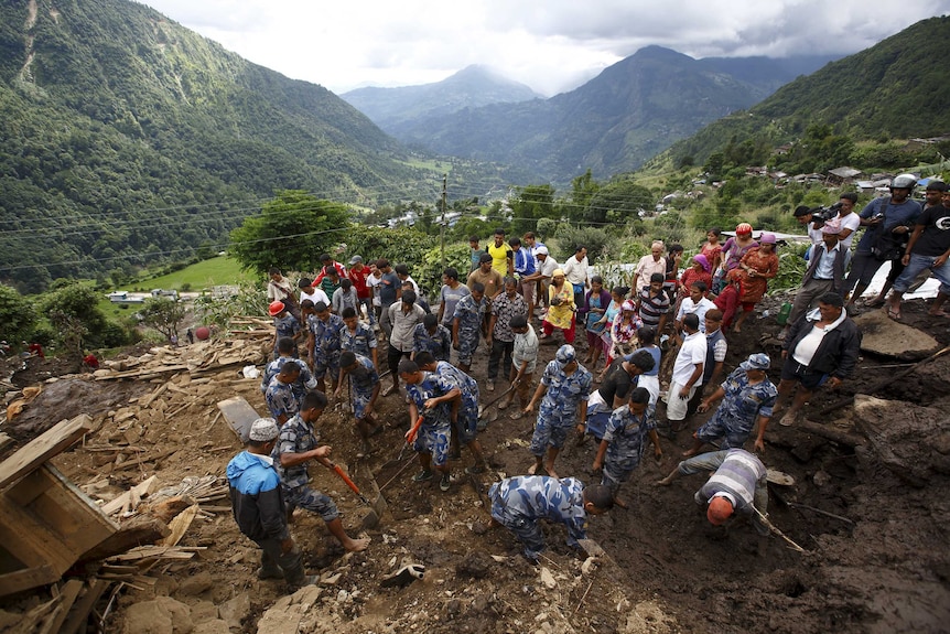 Nepal landslide