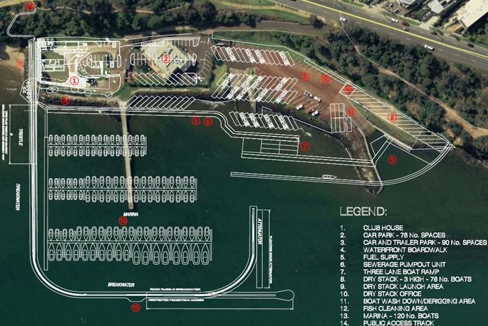 Proposed Beaumaris marina