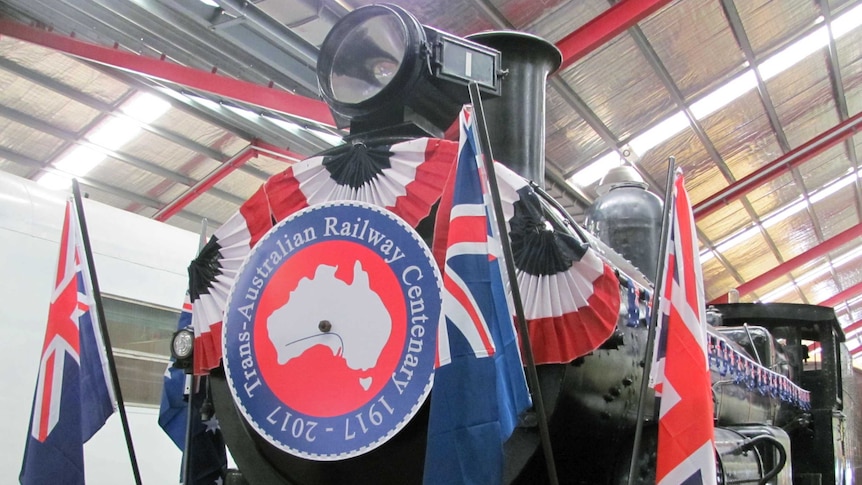 A steam locomotive at the National Railway Museum