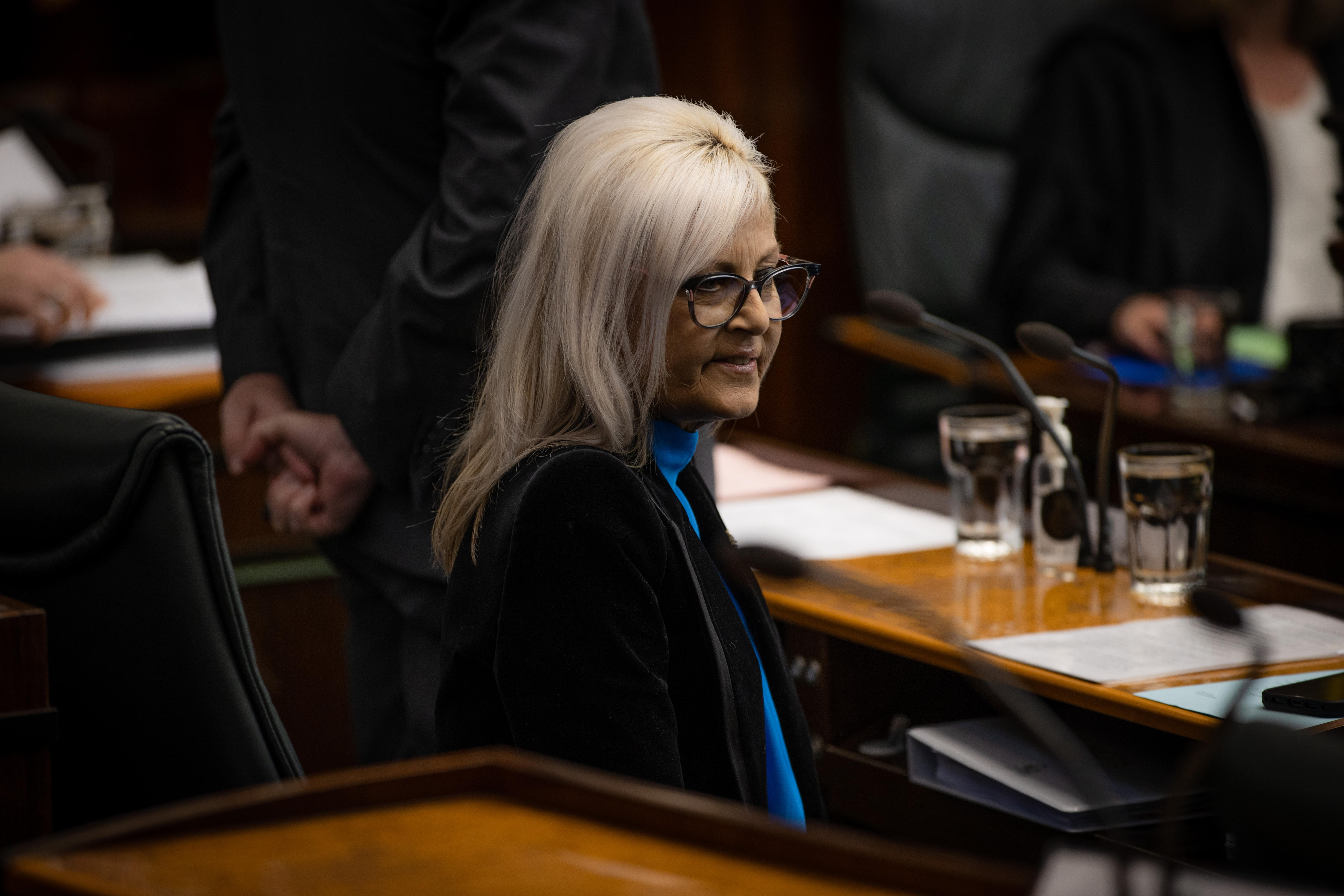 Elise Archer in the Tasmanian parliament.