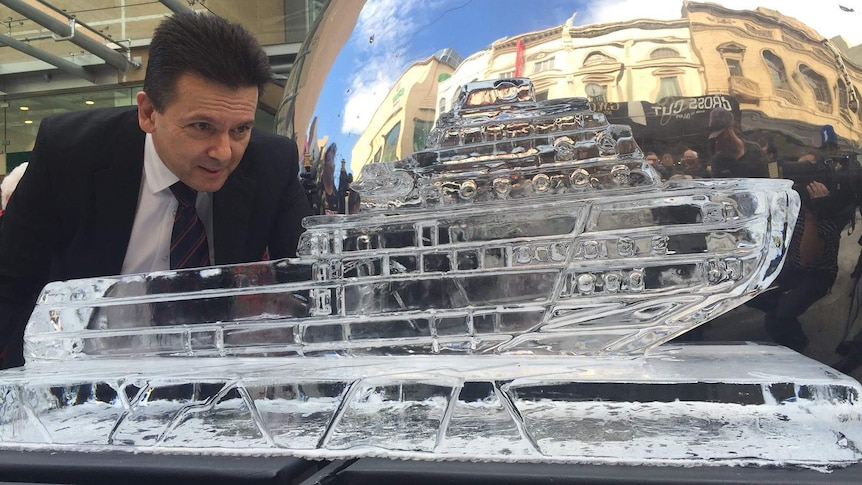 Nick Xenophon ice breaker