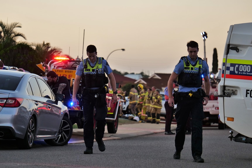 police at scene