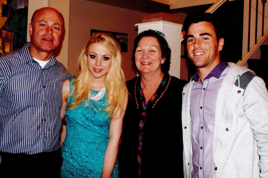 Albert and Maree Rizk with their children James and Vanessa