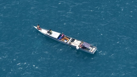 Indonesian illegal fisher apprehended off Darwin, November 2019