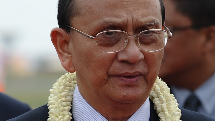 Thein Sein's meeting comes after an historic by-election on Sunday won by opposition leader Aung San Suu Kyi's party.