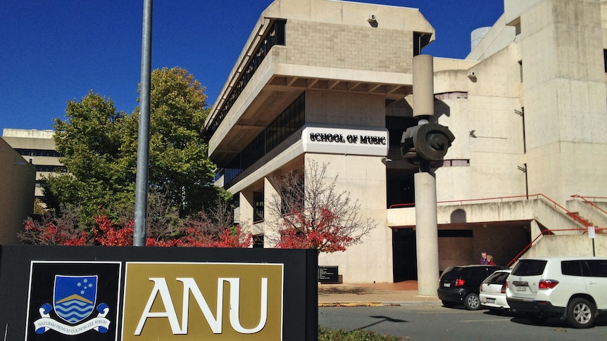 ANU School of music building Canberra 3 May 2012