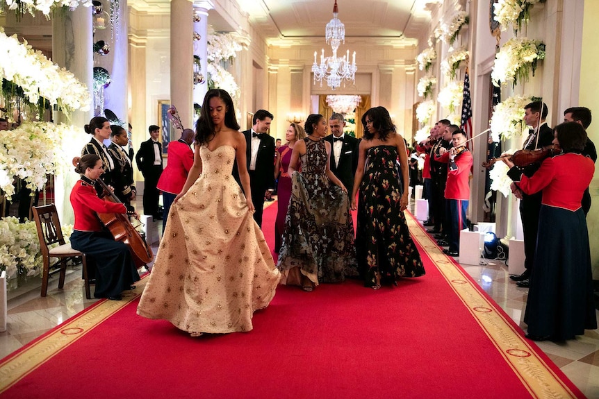 The First Family attend a State Dinner