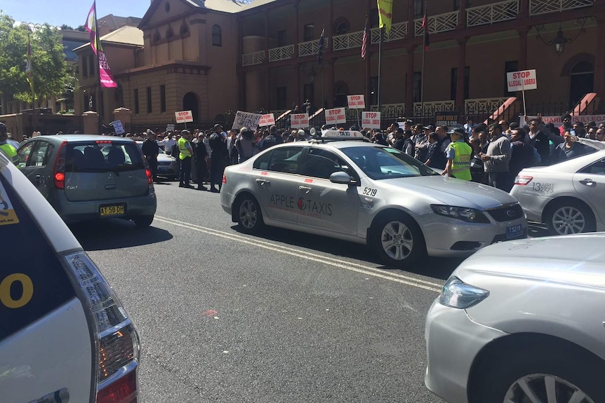 Taxi drivers in Sydney 2