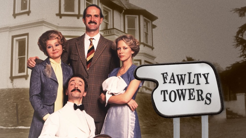 Fawlty Towers poster.