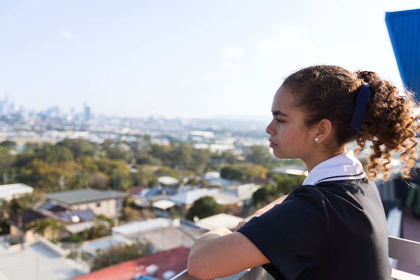 Overlooking the city