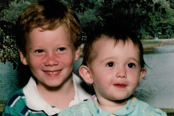 Matty and Beth as children