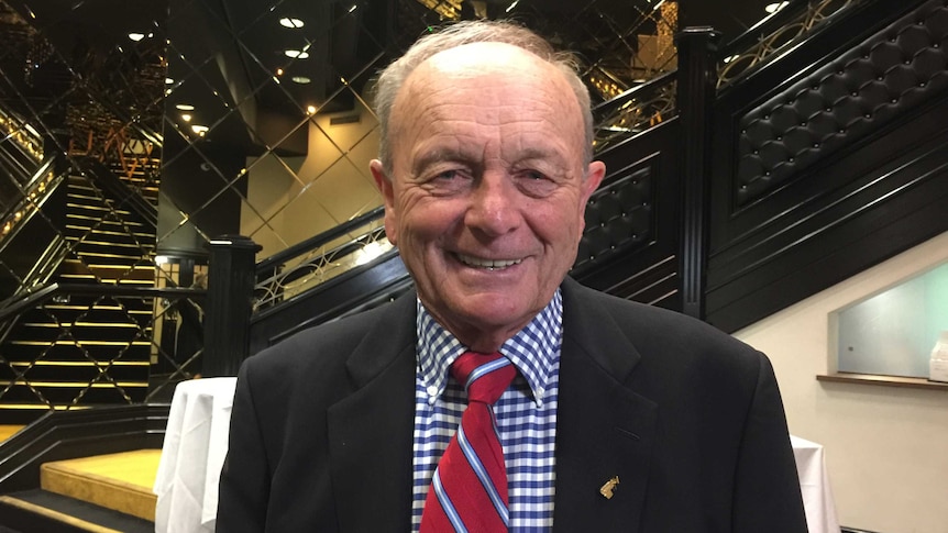 Gerry Harvey at Harvey Norman's AGM, November 14, 2016