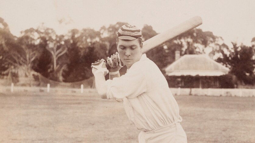 Charles Eady batting