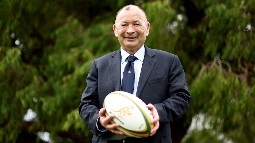 Wallabies coach Eddie Jones backs push for new Canberra stadium to ‘attract big games’