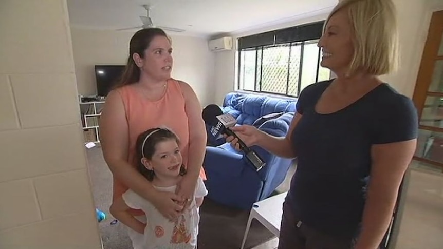 Townsville residents Carley and Lara Goodwin show us through their preparations for Cyclone Debbie
