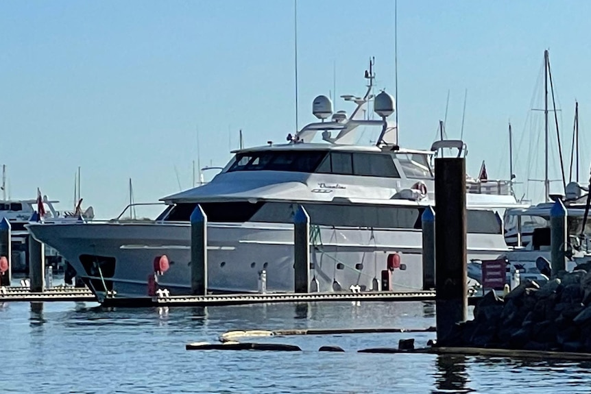 Superyacht breaches rules